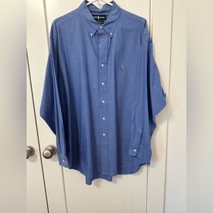 Ralph Lauren Classic Blue Button Down Shirt Size XXL GREAT CONDITION!